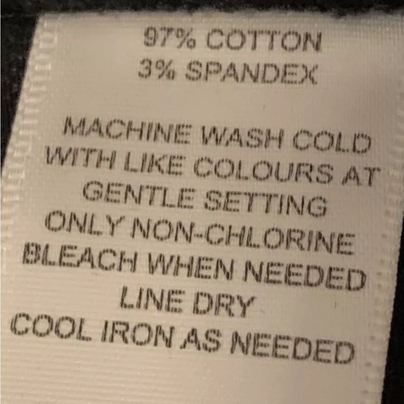 LORD & TAYLOR Woman Pants 16W Black Stretch Cotton Kelly Ankle NWT - Picture 10 of 10